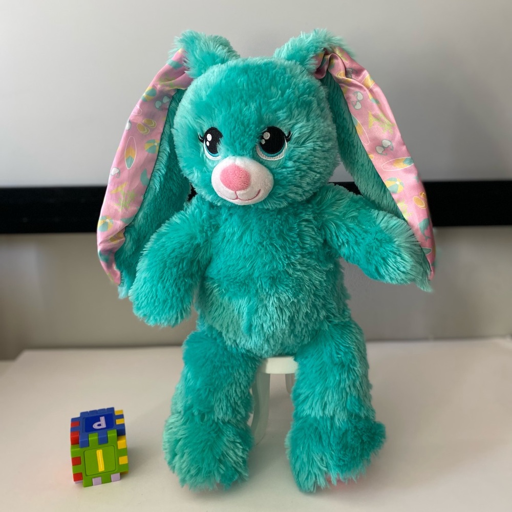 Build-A-Bear BEACH BUNNY Summer Ocean Vibes Plush